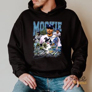 Mookie Betts Bootleg T Shirt Sweatshirt Hoodie La Dodgers Baseball Graphic Tee beeteetalk 5