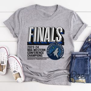 Finals 2023 2024 Western Conference Champions Minnesota T Shirt Sweatshirt Hoodie Timberwolves Baseball Graphic Tee beeteetalk 5