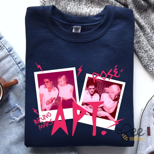 Apt Apateu 2Yk Rose And Bruno Mars New Song Inspired T Shirt Sweatshirt Hoodie Graphic Tee beeteetalk 1