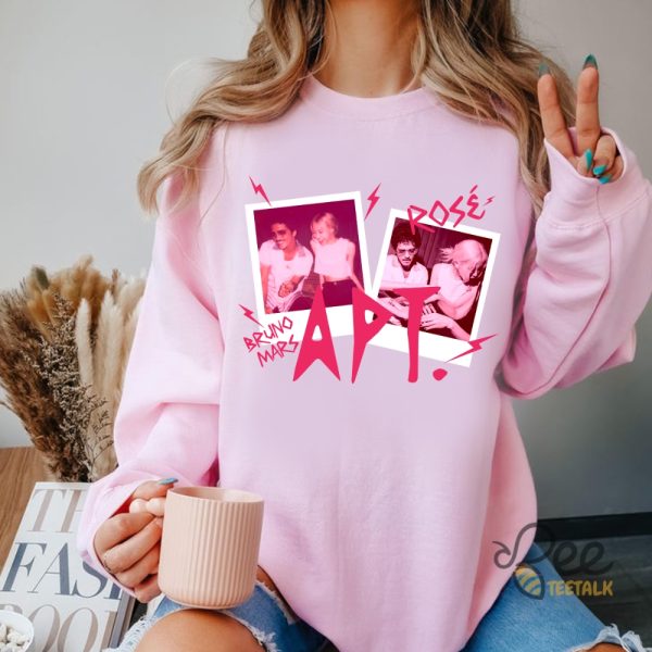 Apt Apateu 2Yk Rose And Bruno Mars New Song Inspired T Shirt Sweatshirt Hoodie Graphic Tee beeteetalk 2