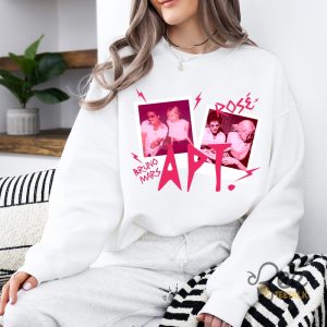 Apt Apateu 2Yk Rose And Bruno Mars New Song Inspired T Shirt Sweatshirt Hoodie Graphic Tee beeteetalk 3