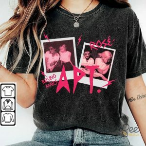 Apt Apateu 2Yk Rose And Bruno Mars New Song Inspired T Shirt Sweatshirt Hoodie Graphic Tee beeteetalk 7