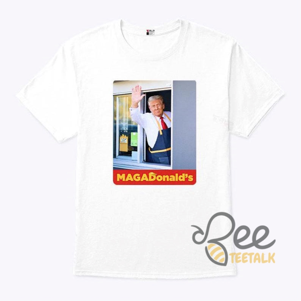 Donald Trump Magadonalds Shirt  Funny Trump Mcdonald Shirt