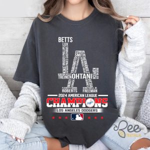 La Dodgers Shirt Los Angeles Champs Shirt National League Champions 2024 T Shirt Sweatshirt Hoodie World Series Graphic Tee beeteetalk 4