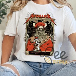 Metallica Tonight M72 World Tour In Milan Italy Poster T Shirt Sweatshirt Hoodie Graphic Tee 2024 beeteetalk 2