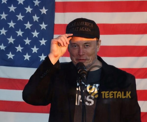 Elon Musk Dark Maga Hat Make America Great Again Never Surrender Embroidered Baseball Cap beeteetalk 1