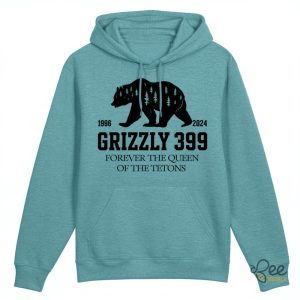 Forever Queen Of The Tetons Shirt Grizzly Beer 399 National Park Shirt Funny Bear Grizzly 399 Cub Tee beeteetalk 3