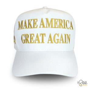 Nick Bosa Maga Hat On National Television Gold Donald Trump Make America Great Again Embroidered Baseball Cap beeteetalk 2