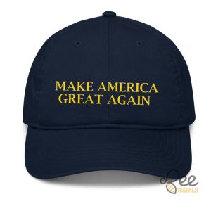 Gold Maga Hat Inspired By Donald Trump Michigan Rally Black With Gold Make America Great Again 2024 Embroidered Baseball Cap beeteetalk 5