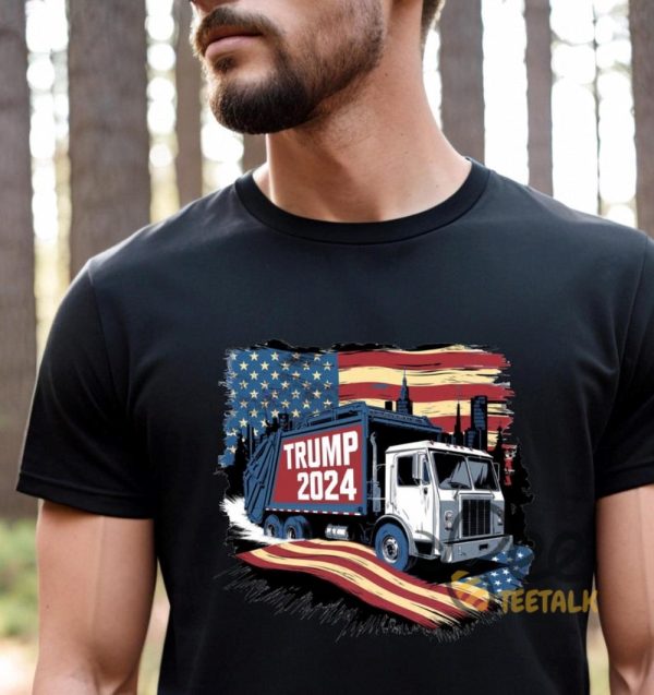 Donald Trump Garbage Truck Shirt Election 2024 Maga Shirt beeteetalk 2