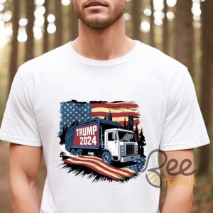 Donald Trump Garbage Truck Shirt Election 2024 Maga Shirt beeteetalk 3