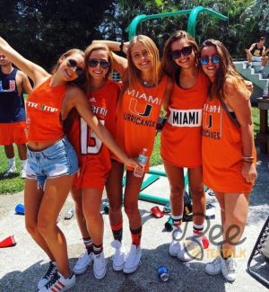 Miami Hurricanes Trump Shirt Funny Um Trump Shirt Choose T Shirt Sweatshirt Hoodie Color - | Beeteetalk High-quality Image