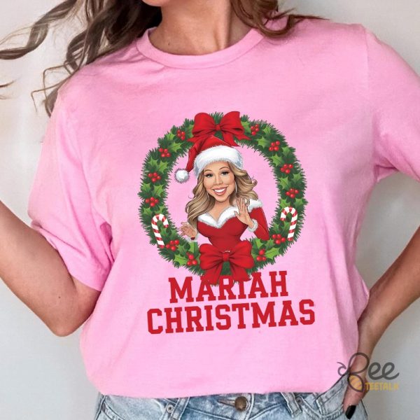 Mariah Carey Christmas T Shirt Sweatshirt Hoodie Graphic Tee beeteetalk 3