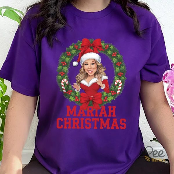 Mariah Carey Christmas T Shirt Sweatshirt Hoodie Graphic Tee beeteetalk 4