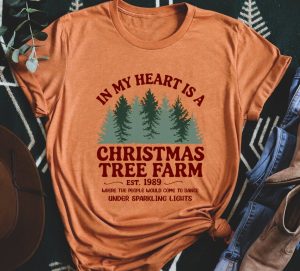 Est 1989 Taylor Swift In My Heart Is A Christmas Tree Farm Shirt Swifties Xmas Gift - | Beeteetalk High-quality Image