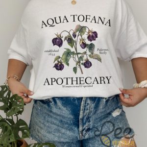 Aqua Tofana Apothecary Shirt Giulia Feminist Reproductive Rights Tshirt Smash The Patriarchy My Body My Choice Pro Roe Tee beeteetalk 2