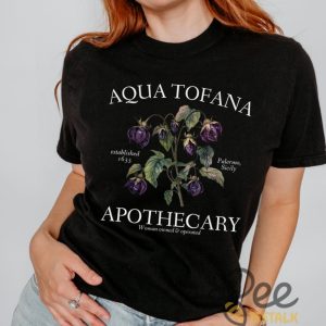 Aqua Tofana Apothecary Shirt Giulia Feminist Reproductive Rights Tshirt Smash The Patriarchy My Body My Choice Pro Roe Tee beeteetalk 4