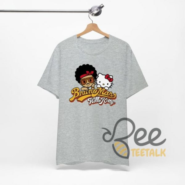 Bruno Mars Hello Kitty Sanrio Tee Shirt 2024 beeteetalk 1