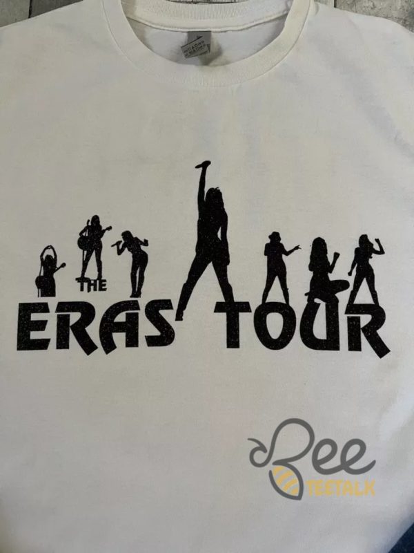 Beige Taylor Swift The Eras Tour Shirt Front And Back New beeteetalk 4