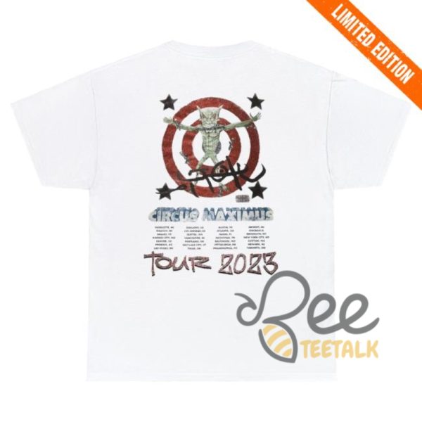 Travis Scott Circus Maximus Utopia 2024 World Tour Rap Tee Reprinted beeteetalk 2