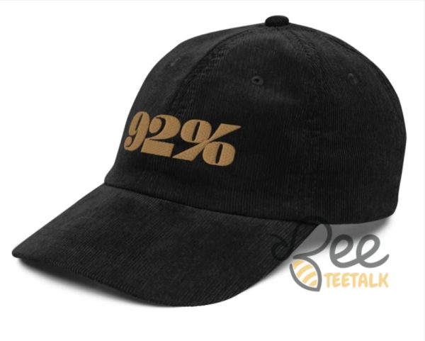 92 Percent Movement Hat Vintage Celebrating Black Women Embroidered Corduroy Dad Hat And Baseball Cap Cheap - | Beeteetalk High-quality Image