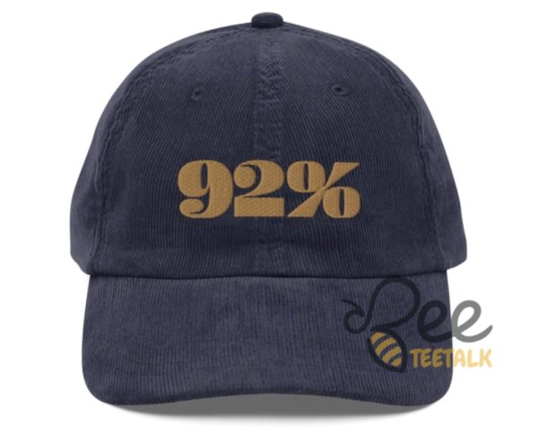 92 Percent Movement Hat Vintage Celebrating Black Women Embroidered Corduroy Dad Hat And Baseball Cap Cheap - | Beeteetalk High-quality Image