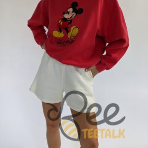 Vintage Disney Mickey Mouse Embroidered Sweatshirt T Shirt Hoodie beeteetalk 9