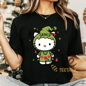 Kitty Green T Shirt Sweatshirt Hoodie Sanrio Hello Cat Christmas Graphic Tee beeteetalk 5