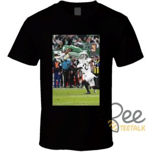 Saquon Barkley Shirt Goes Airborne Philadelphia Eagles Football Fan Game Day T Shirt Sweatshirt Hoodie beeteetalk 2