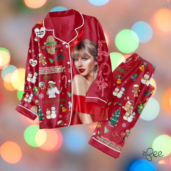 Taylor Swift Pajamas Christmas beeteetalk 1