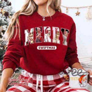 Merry Swiftmas T Shirt Sweatshirt Hoodie Merry Christmas Gift For Taylor Lovers beeteetalk 2