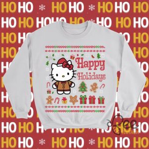 Hello Kitty Happy Holidays T Shirt Sweatshirt Hoodie beeteetalk 2