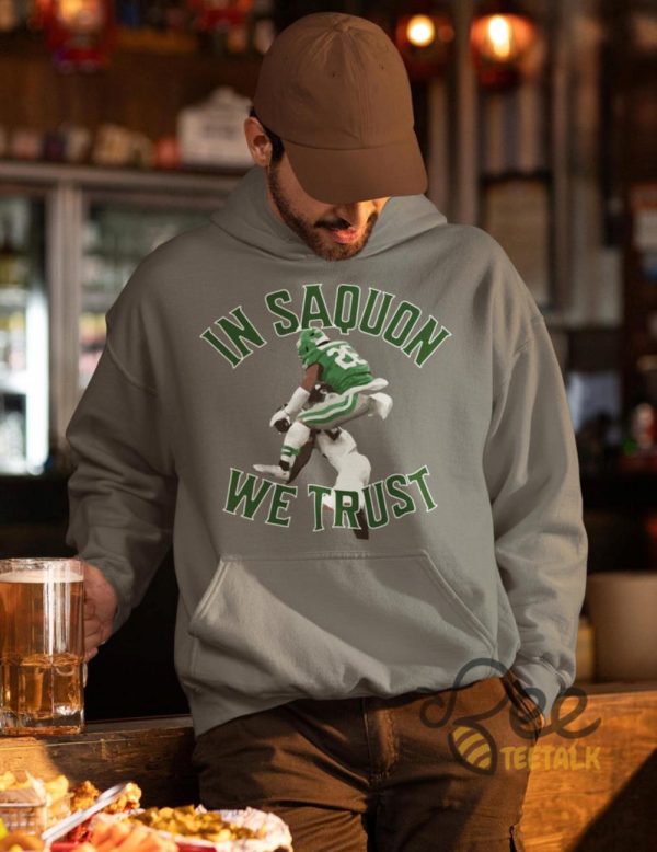 Saquon Barkley Philadelphia Eagles Shirt In Saquon We Trust Football Graphic Tee beeteetalk 1