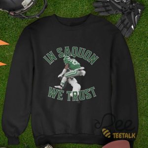 Saquon Barkley Philadelphia Eagles Shirt In Saquon We Trust Football Graphic Tee beeteetalk 5