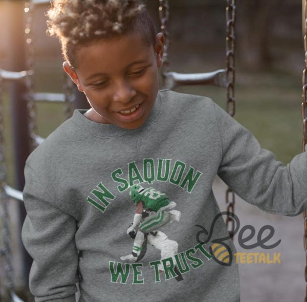 Saquon Barkley Philadelphia Eagles Shirt In Saquon We Trust Football Graphic Tee beeteetalk 6