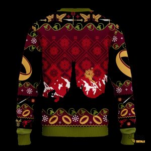 Eye Of Sauron Lotr Ugly Christmas Sweater beeteetalk 2