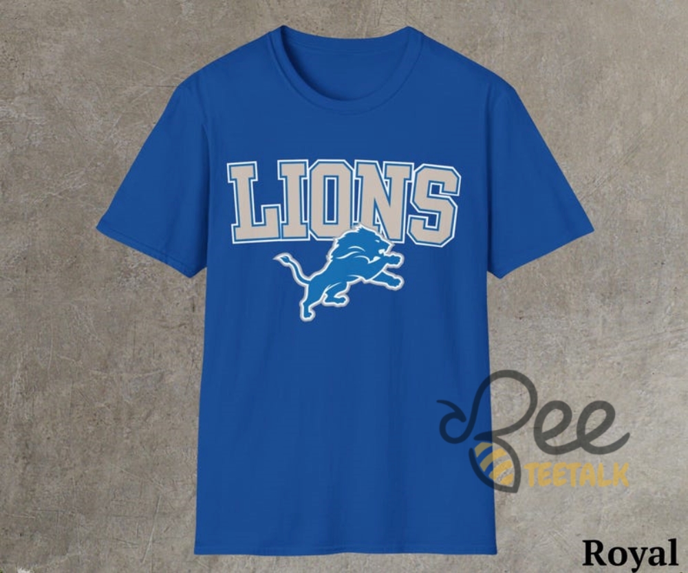 Detroit Lions Vintage Football Shirt