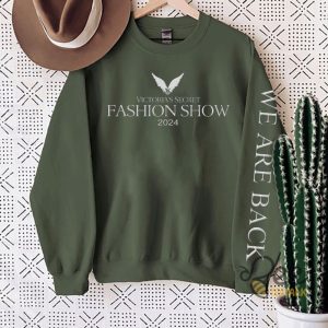 Victorias Secret Fashion Show 2024 Embroidered T Shirt Sweatshirt Hoodie We Are Back beeteetalk 4