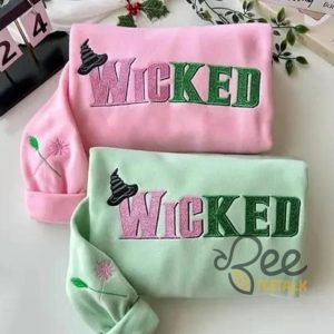 Wicked Defy Gravity Embroidered T Shirt Sweatshirt Hoodie Wizard Of Oz Shirt beeteetalk 2