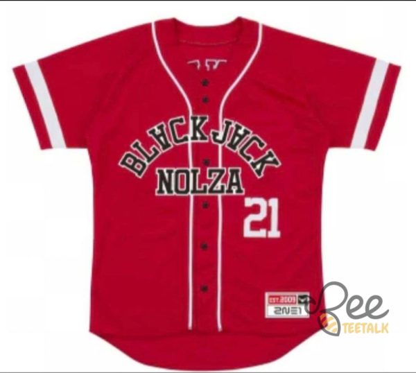 2Ne1 Black Jack Nolza Baseball Jersey Shirt Red Replica Kpop Fan Club Gift beeteetalk 2