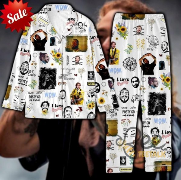 Post Malone Pajamas Set beeteetalk 2