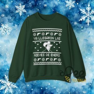 Chalino Ya Llegaron Las Nieves De Enero Ugly Christmas Sweatshirt Hoodie T Shirt Felis Navidad Funny Tee beeteetalk 8