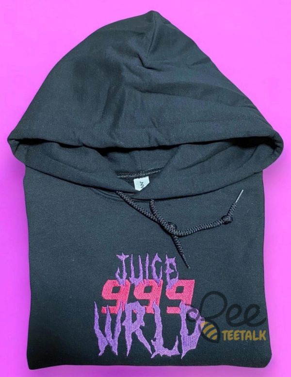 Juice Wrld Embroidered Sweatshirt T Shirt Hoodie Juice Wrld 999 Shirts beeteetalk 2