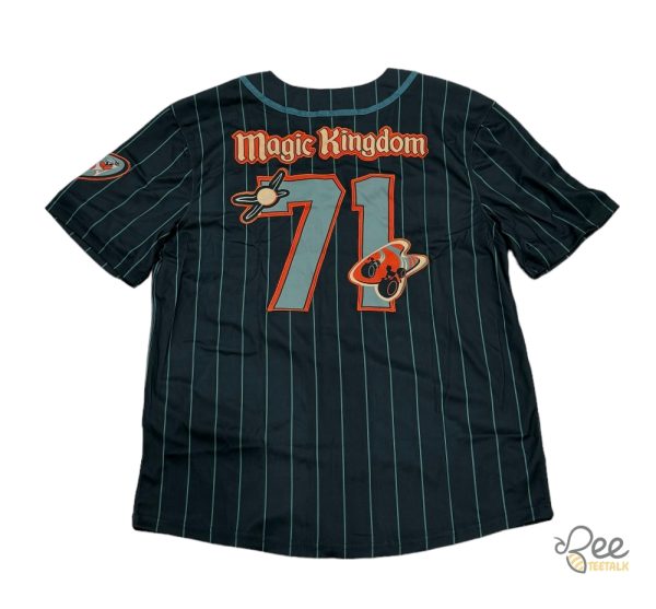 2024 Disney World Parks Magic Kingdom Tomorrowland 71 Baseball Jersey Replica beeteetalk 2