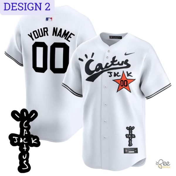 Custom Name Houston Astros Cactus Jack Baseball Jersey Shirt Nike Patch Vapor Premier Limited All Over Printed Jerseys beeteetalk 2