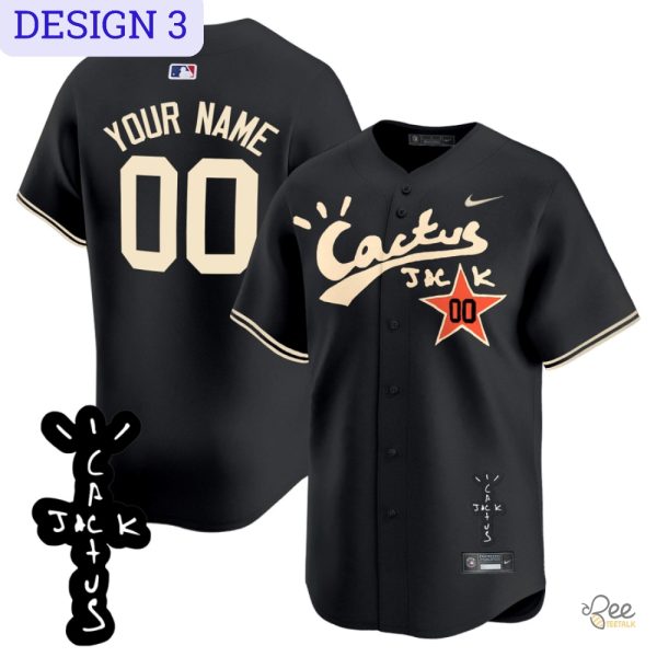 Custom Name Houston Astros Cactus Jack Baseball Jersey Shirt Nike Patch Vapor Premier Limited All Over Printed Jerseys beeteetalk 3