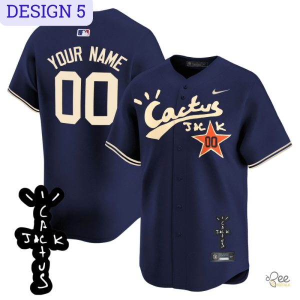 Custom Name Houston Astros Cactus Jack Baseball Jersey Shirt Nike Patch Vapor Premier Limited All Over Printed Jerseys beeteetalk 5