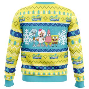 christmas spongebob nickelodeon ugly christmas sweater 9i4sn