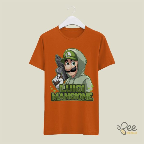 Luigi Mangione Mario Shirt Funny beeteetalk 5