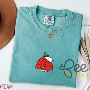 Snoopy Puffer Jacket T Shirt Sweatshirt Hoodie The Peanuts Christmas Shirt beeteetalk 7